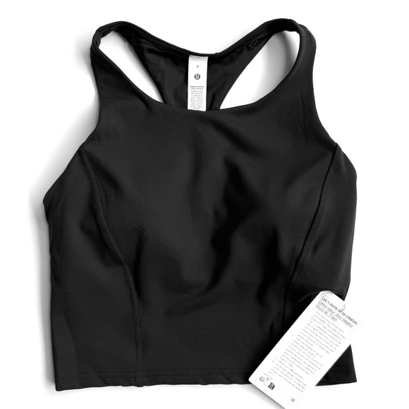lululemon athletica Other - NWT Lululemon NEW Wunder Train Racerback Tank Medium Support, B/C - Black - 6